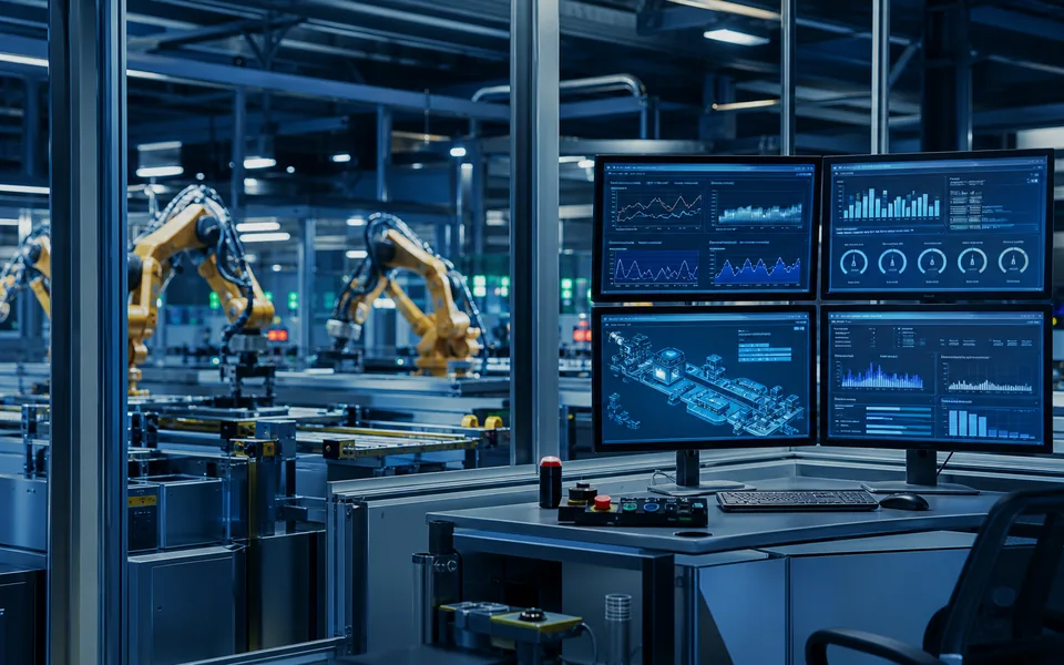 IoT-enabled smart factory automation